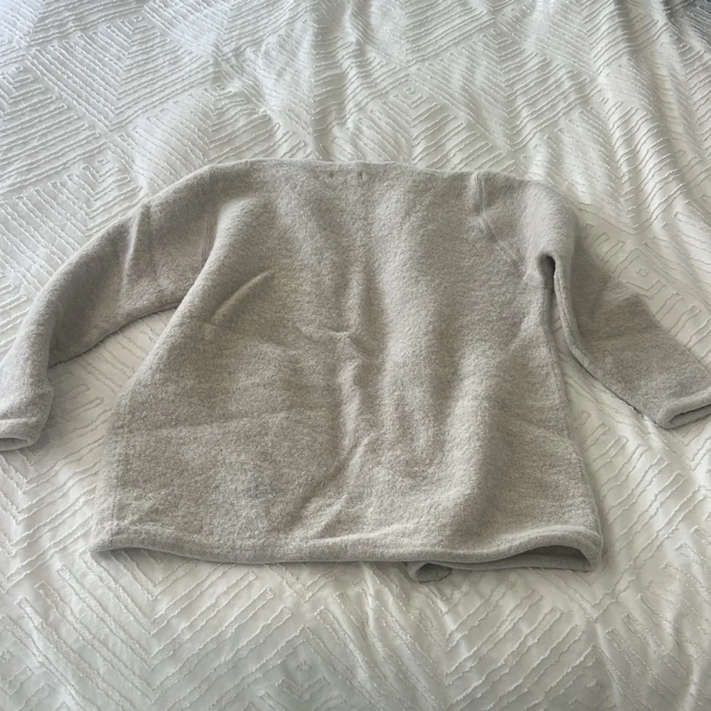 Vintage Cherokee 100% Wool Embroidered Pocket   Cardigan - Picture 5 of 5